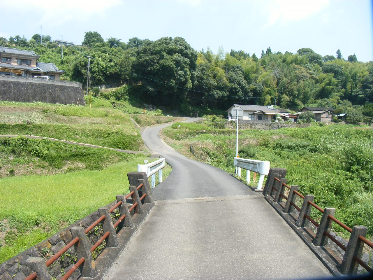 鳥の巣橋拡幅前状況1